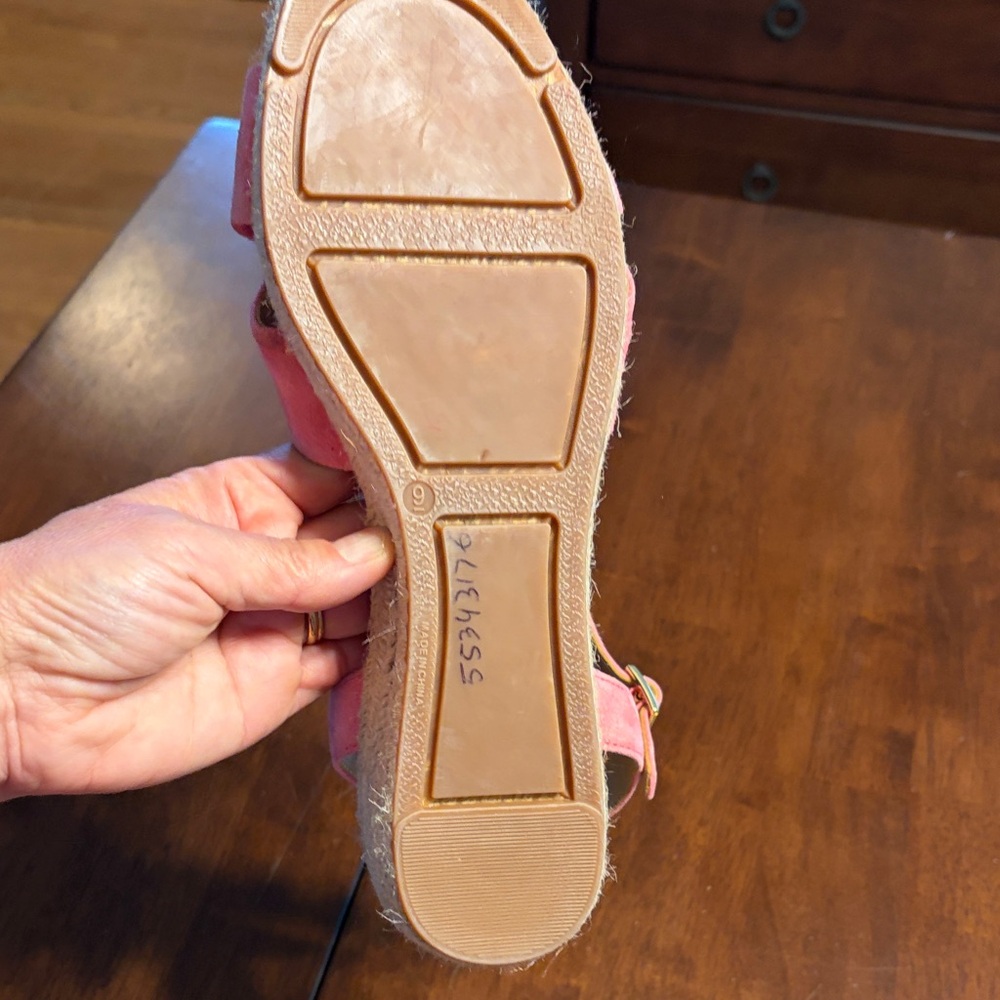 Talbots Pink Women's Sandals - Picture 7 of 10